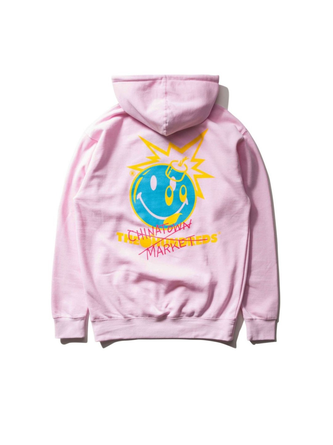 The Hundreds x Chinatown Crossout Adam Pullover Pink – WORMHOLE STORE