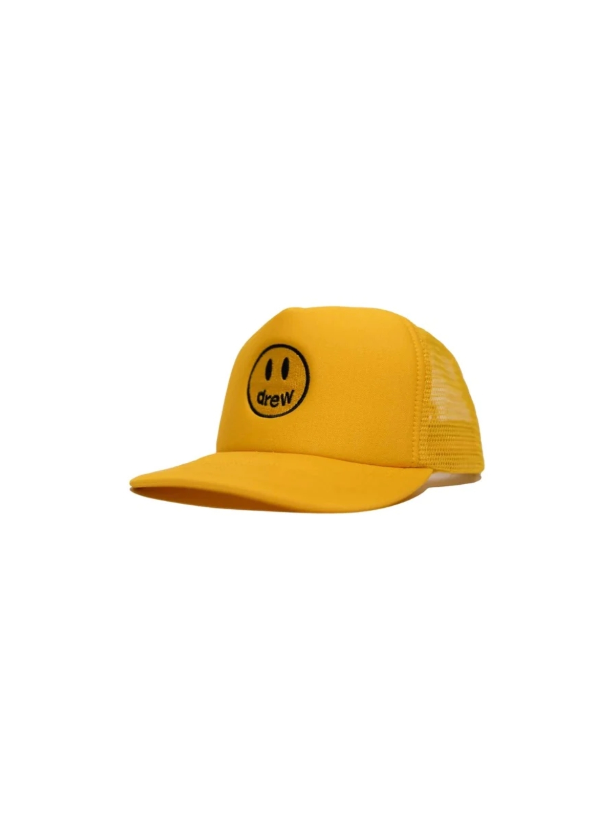 Drew House Mascot Trucker Hat Gold Yellow – WORMHOLE STORE