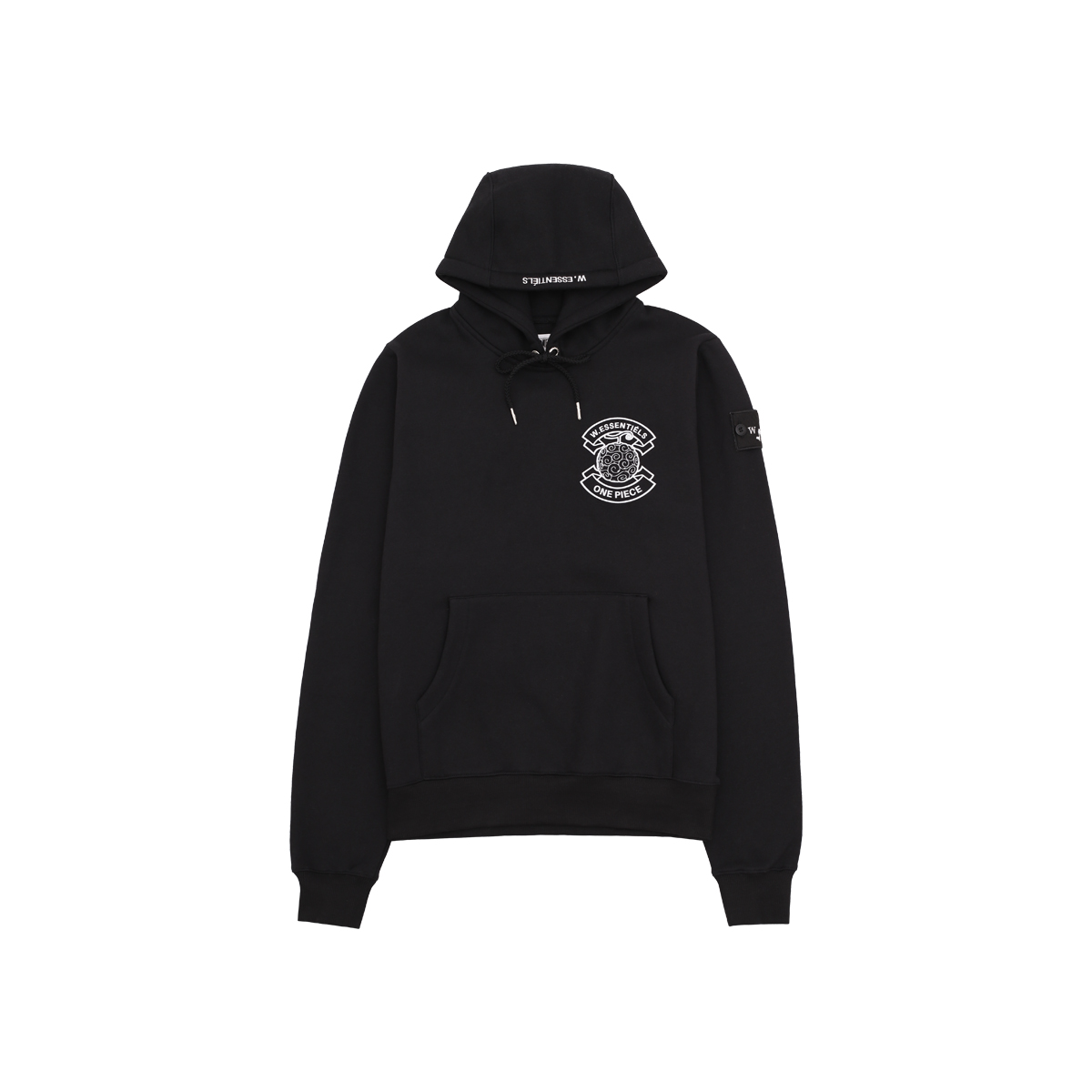 W.Essentiels x One Piece Gear 5 Luffy Oversize Hoodie Noir Black ...